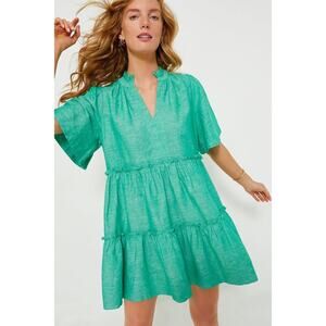 TUCKERNUCK Sea Green Crawford Dress Size M NWT Retail $148 Tuckernuck